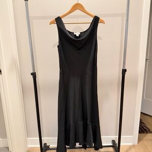 Coldwater Creek Elegant Black High Low Dress